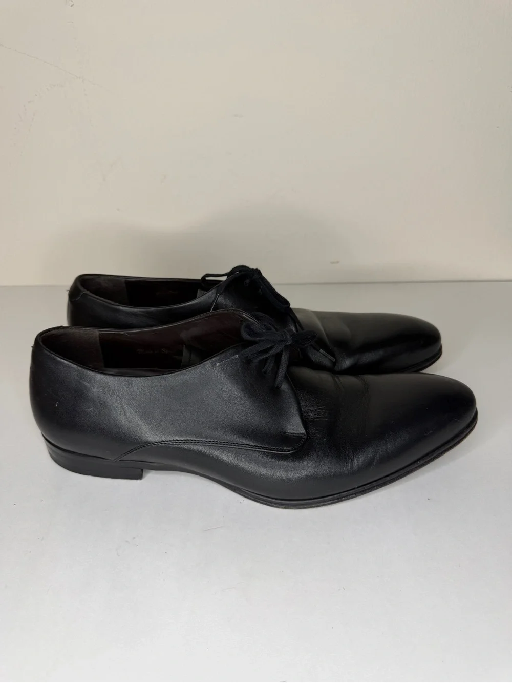 maison forte Oxfords Dress Shoes Men Size 11M Black Leather Made In Spain